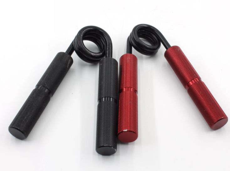Several types of hand grip strengtheners