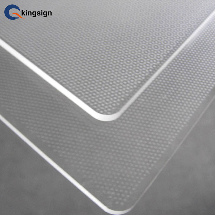 Considerations regarding LGP acrylic sheets